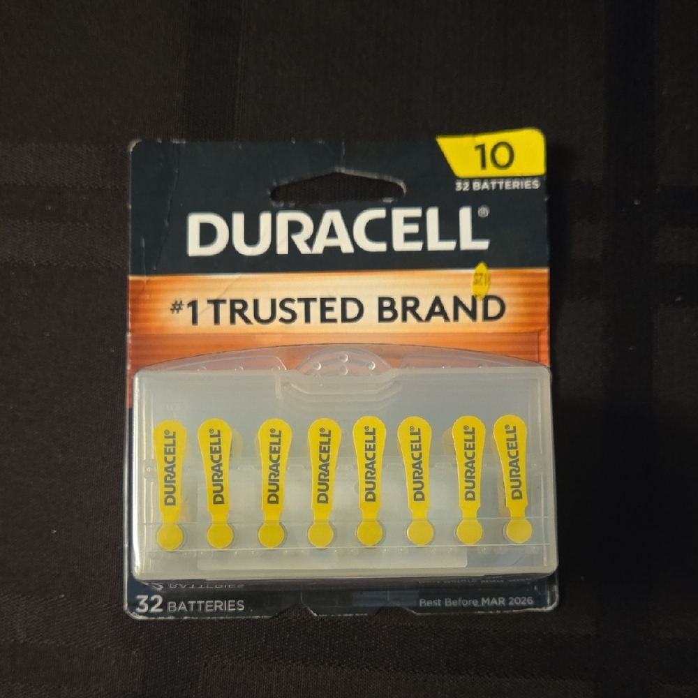 Duracell Hearing Aid Batteries Size 10